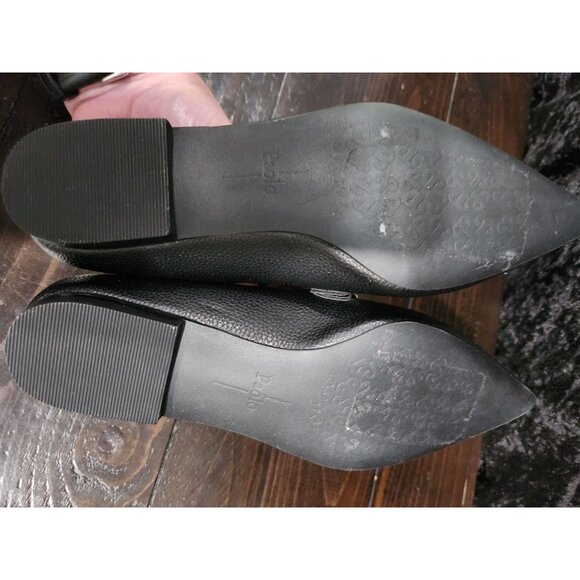 NEW Linea Paolo Mabel Black Pointed Toe Loafers/Sz. 4M - Picture 9 of 9